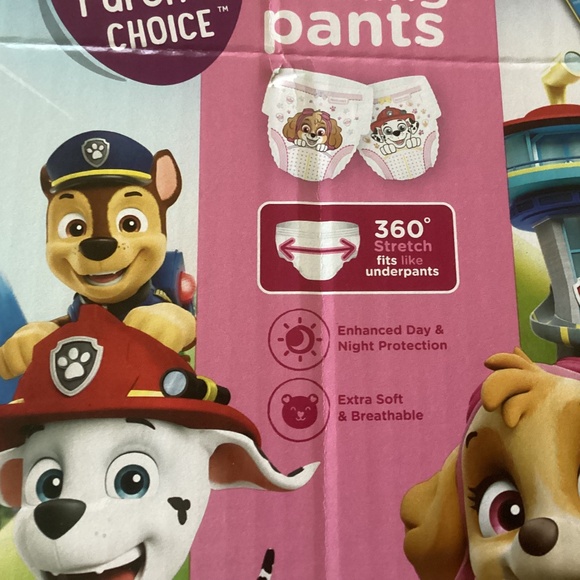 Girls Paw Patrol Pink Training Pants 42 count - Picture 1 of 8